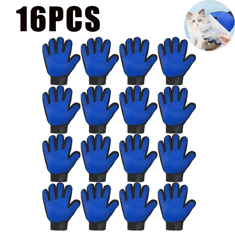 Guante de aseo en TPR para perros y gatos, quita pelo y masajea - Imagen 10