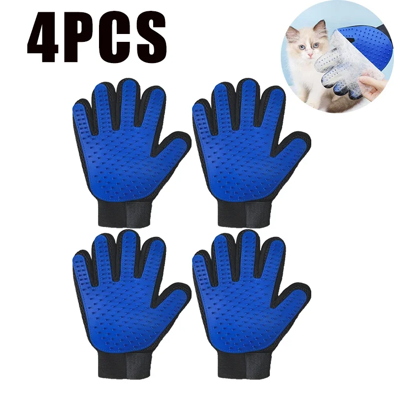 Guante de aseo en TPR para perros y gatos, quita pelo y masajea - Imagen 8
