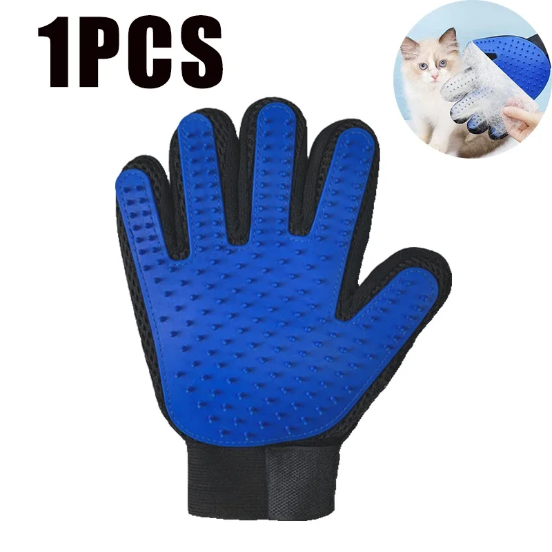 Guante de aseo en TPR para perros y gatos, quita pelo y masajea - Imagen 12