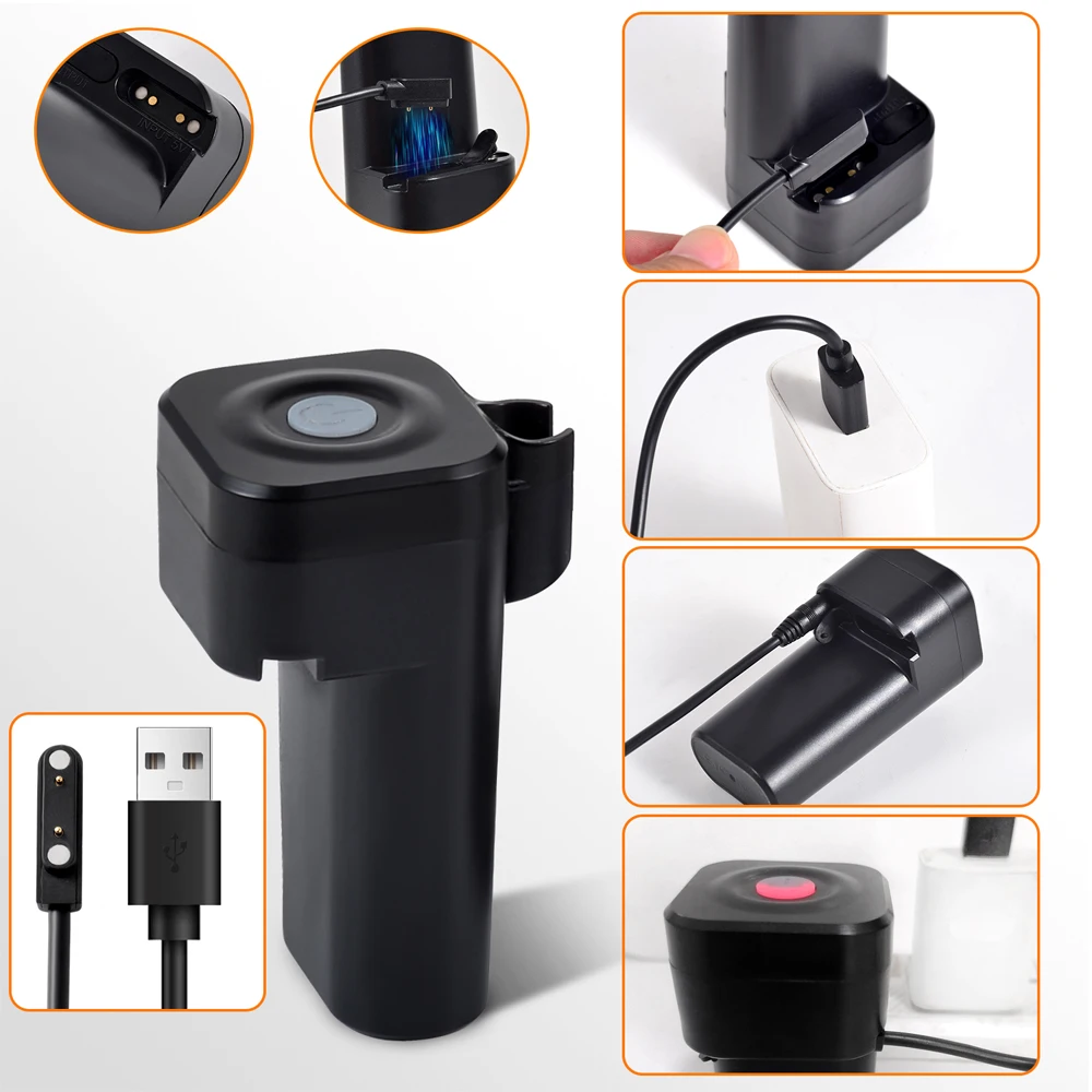 Portable Camping Shower with 20L Solar Heating Bag Rechargeable Electric Pump For Watering Flowers Hiking Beach Dog Washing - Image 5