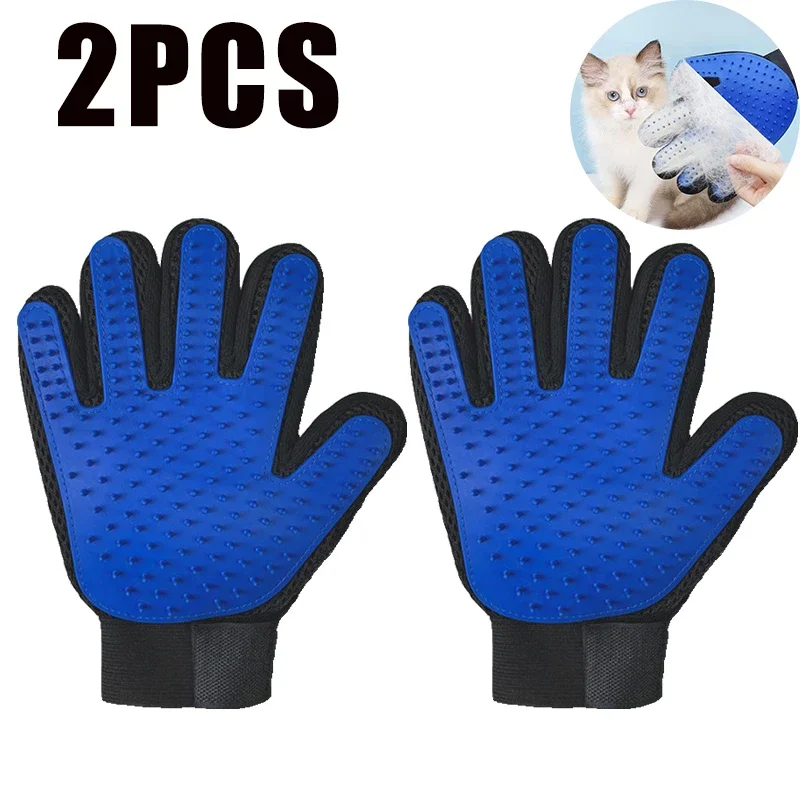 Guante de aseo en TPR para perros y gatos, quita pelo y masajea - Imagen 7