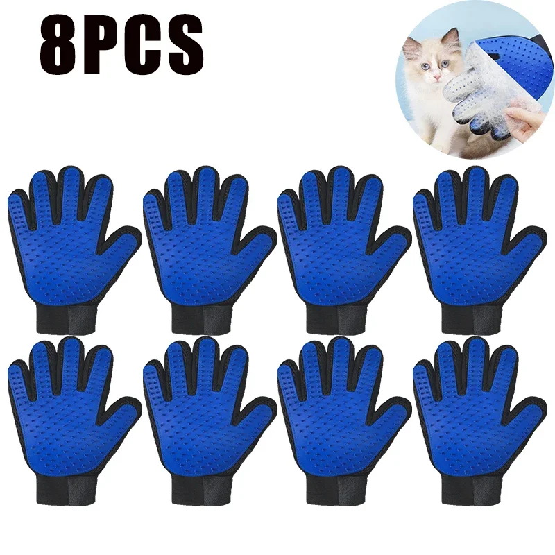 Guante de aseo en TPR para perros y gatos, quita pelo y masajea - Imagen 9